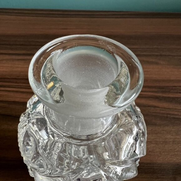 Antique 1915 Perfume Bottle Decanter Cut & Etched Glass Martec Mekee Brothers - Picture 12 of 16